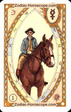 The rider astrological Lenormand Tarot