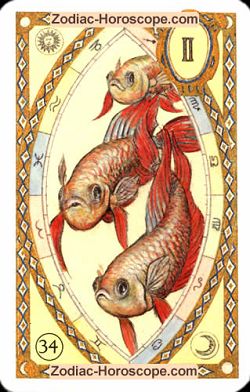 The fish, monthly Love and Health horoscope February Cancer