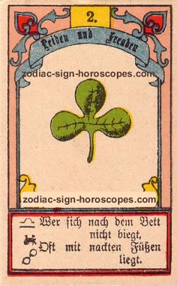 The clover, monthly Cancer horoscope August
