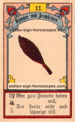 The whip, monthly Cancer horoscope November