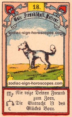 The dog, monthly Cancer horoscope September