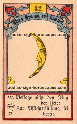 The moon, monthly Cancer horoscope July